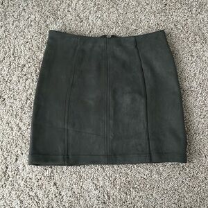 NWT Army green mini skirt